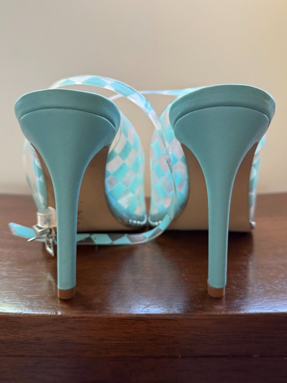 Gianni Bini Women's Blue Renatay Pumps - Picture 4 of 6